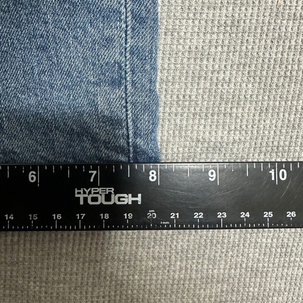 Levi's 514 Straight Fit Jeans Blue Denim Medium Wash Mens Size W38xL33 - Picture 6 of 16